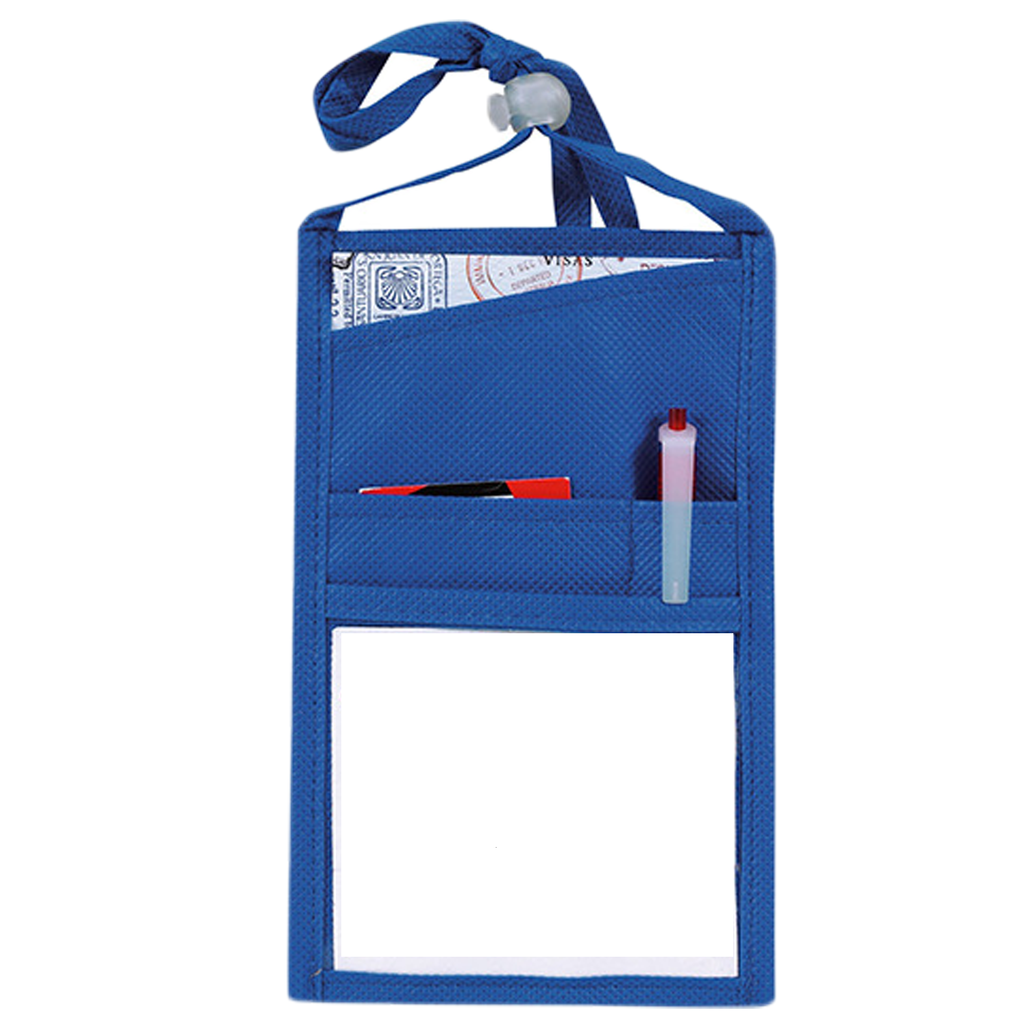 Nonwoven Adjustable Travel ID Holder Lanyard Card 5