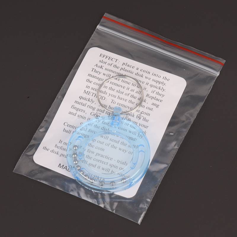 Plastic Puzzle Key Chain Ring 3